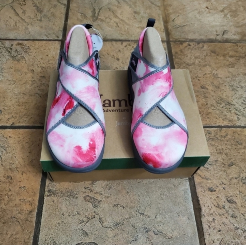 Jambu Millie Eco Vegan Women's Pink Slip On